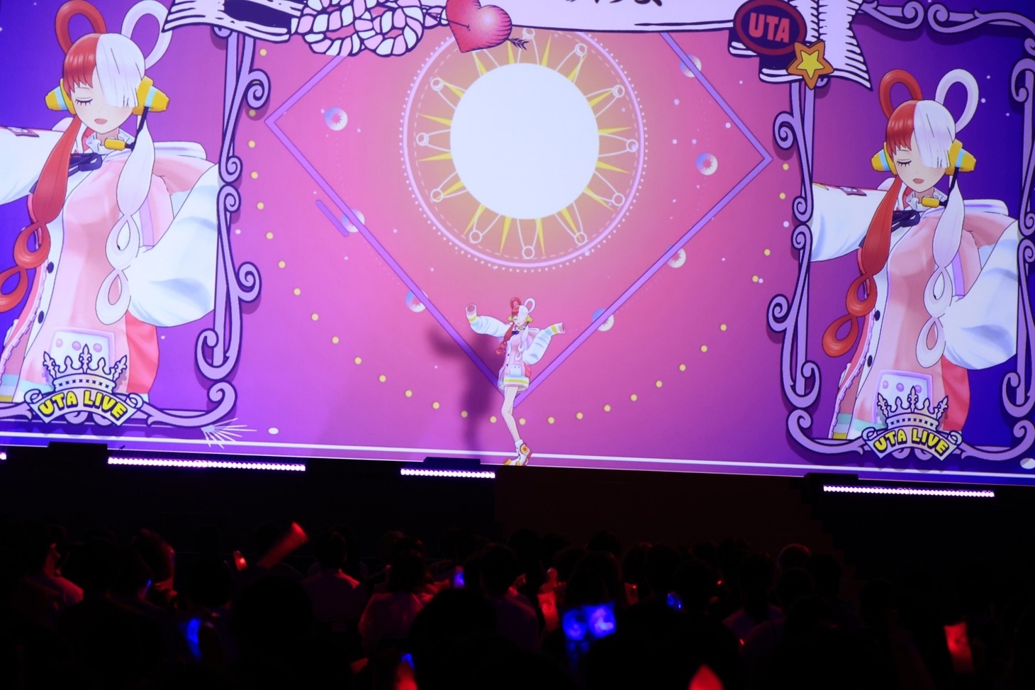 ウタのライブより。