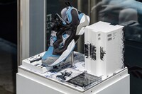 Reebokクラシックストア原宿店内の様子。