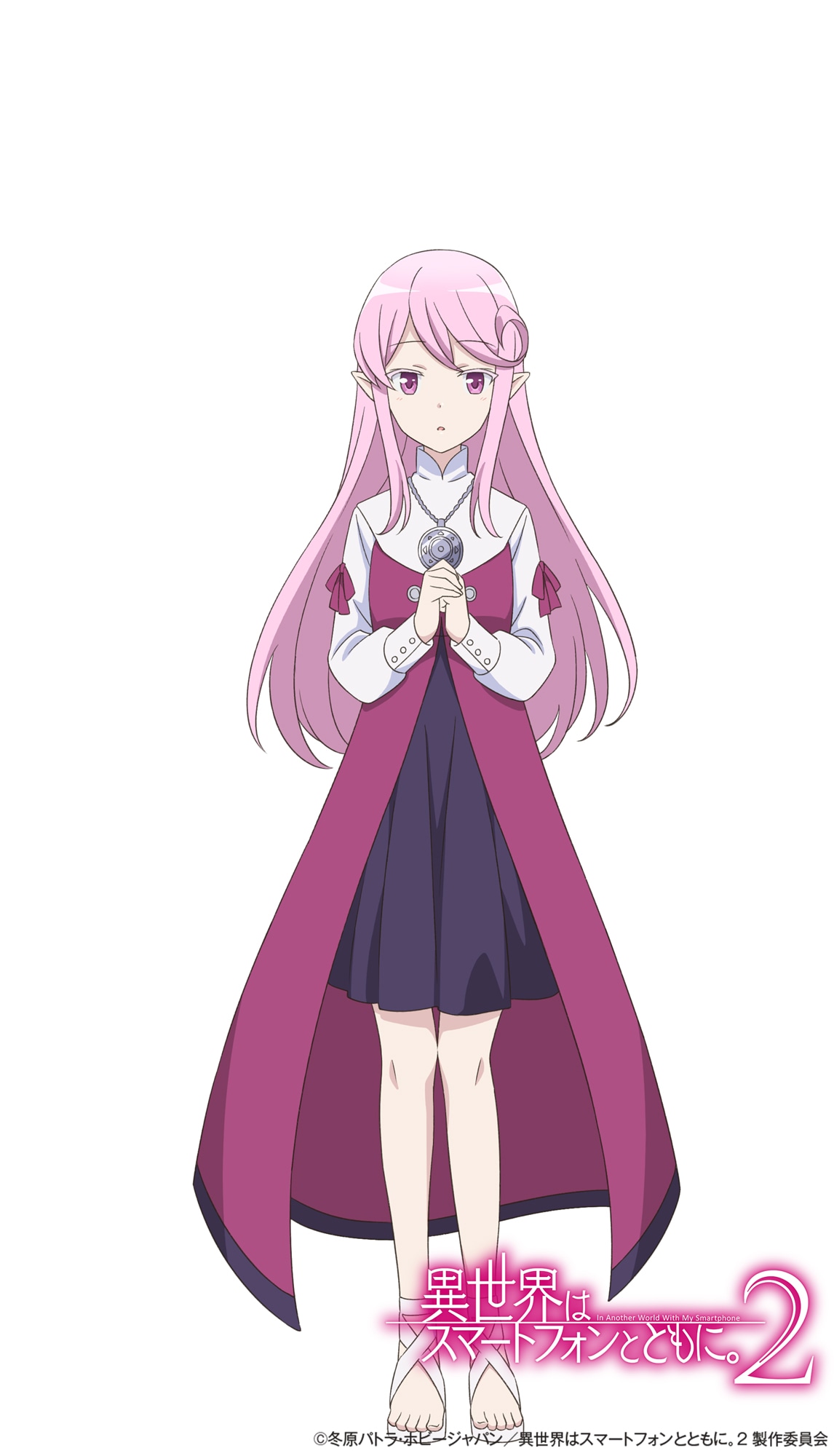 桜（CV：久保田未夢） (c)冬原パトラ・ホビージャパン／異世界はスマートフォンとともに。2製作委員会