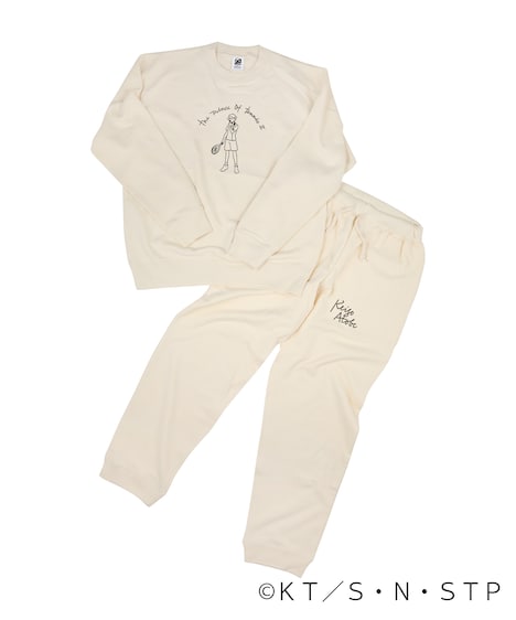 「アニメ『新テニスの王子様』×ZOZOTOWN Room wear」の跡部景吾モデル。