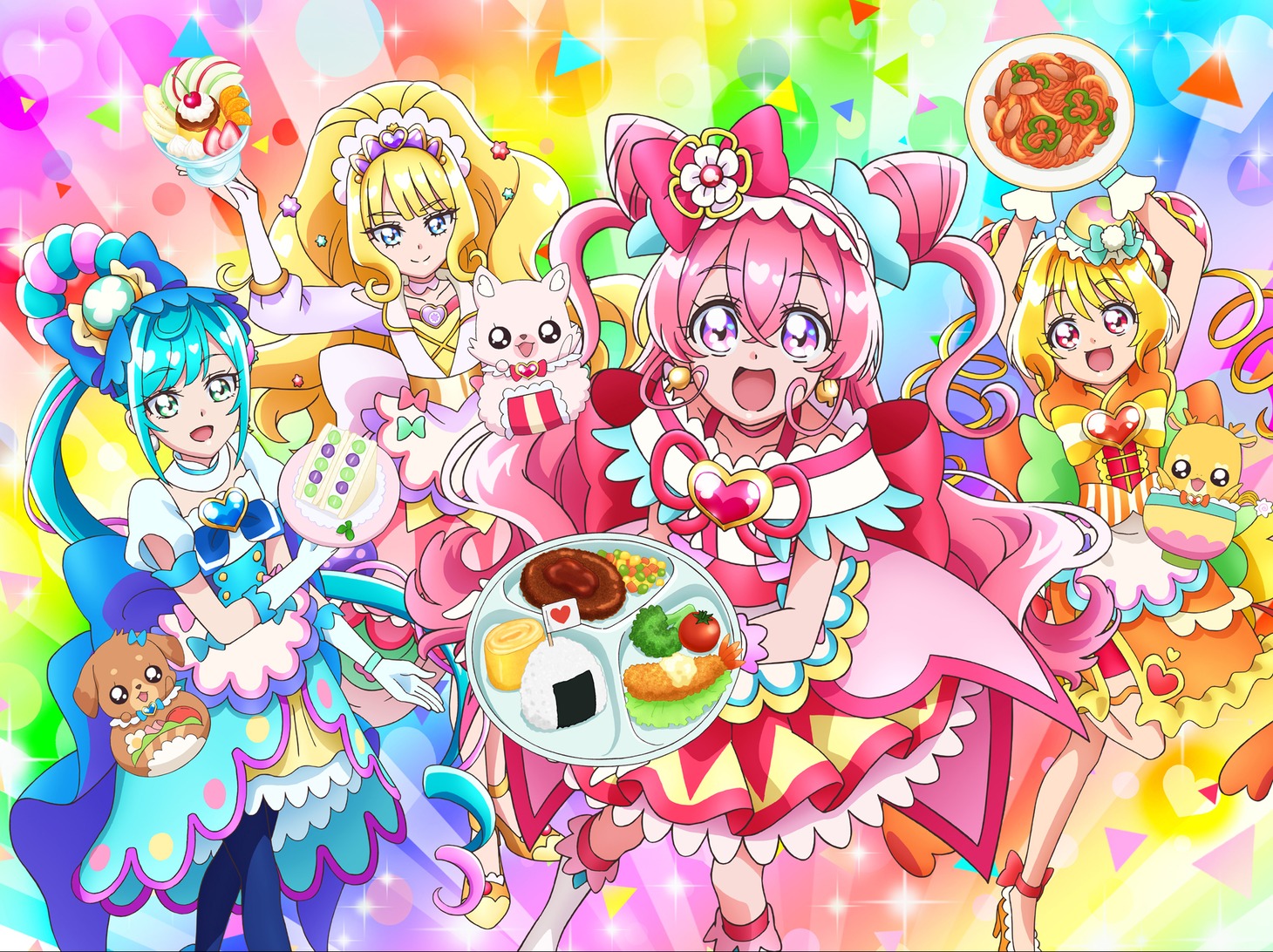 「映画デリシャスパーティ♡プリキュア 夢みる♡お子さまランチ！」スチール