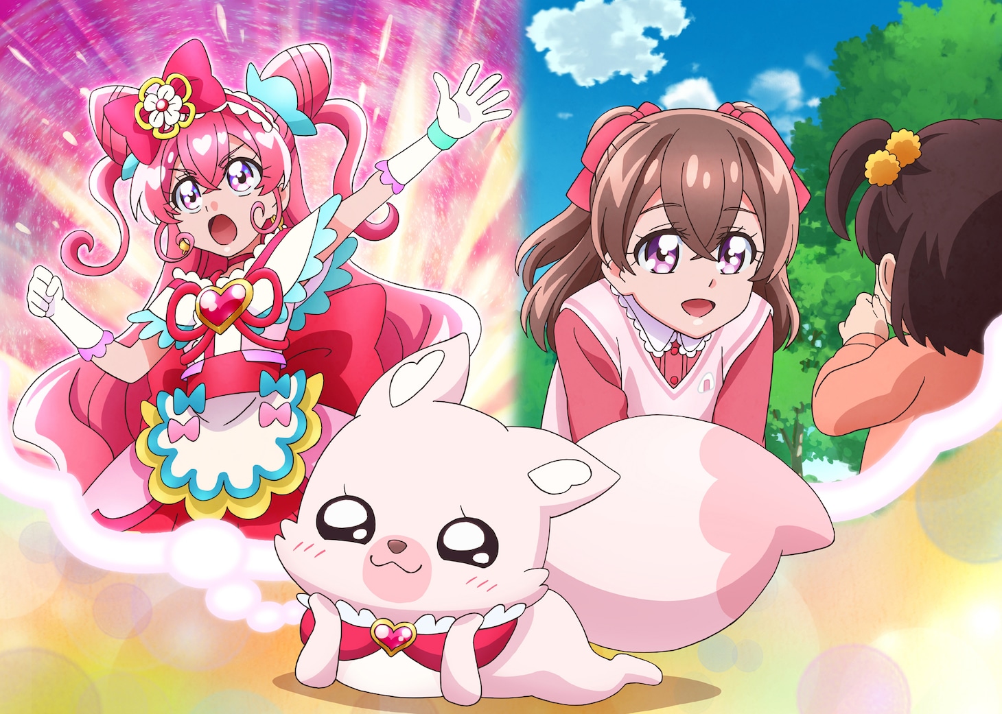 「映画デリシャスパーティ♡プリキュア 夢みる♡お子さまランチ！」スチール