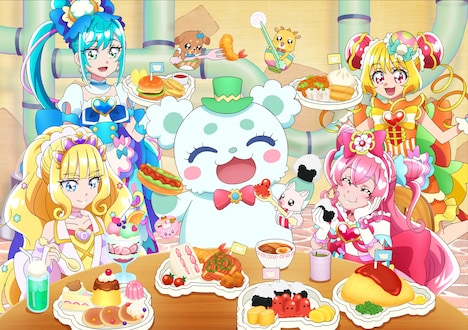 「映画デリシャスパーティ♡プリキュア 夢みる♡お子さまランチ！」スチール