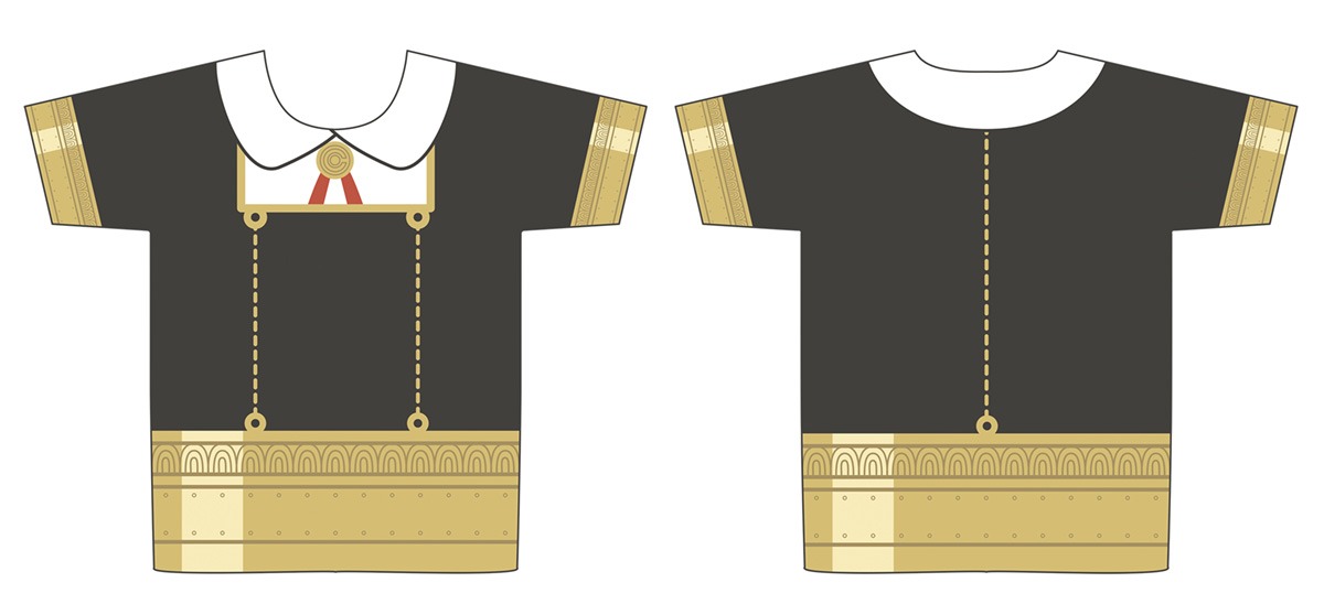 アーニャのフルグラフィックTシャツ。