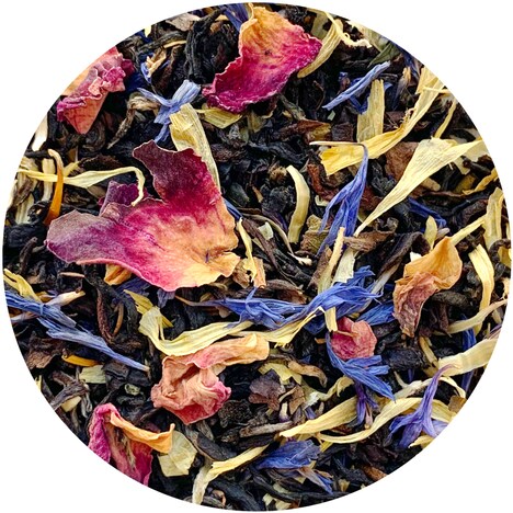 跡部景吾をイメージした「王様(キング)へ捧げるプレミアムローズティー」。