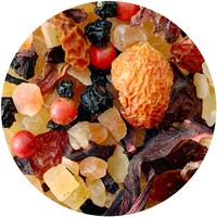 向日岳人をイメージした「鮮やかに弾けるカシスフルーツティー」。