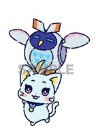 みゃむ、タテジマのカフェ用描き下ろしイラスト。