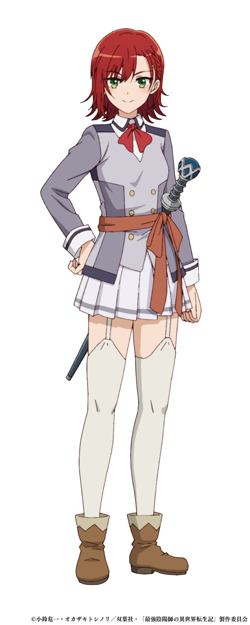 アミュ（CV：稗田寧々） (c)小鈴危一・オカザキトシノリ/双葉社・「最強陰陽師の異世界転生記」製作委員会