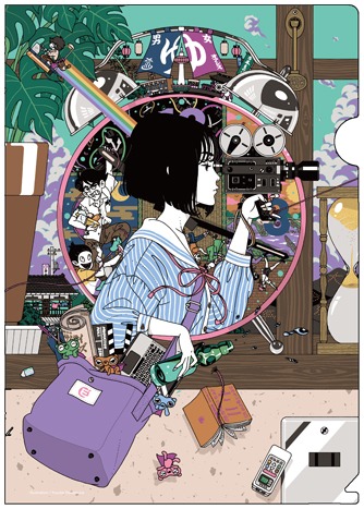 特典のA4クリアファイル。