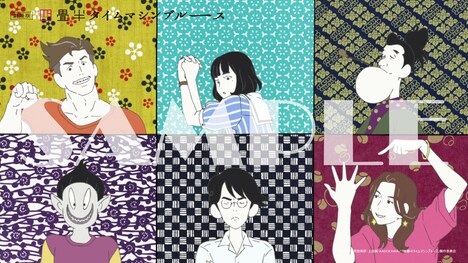 「バーチャル背景用壁紙3点セット」のサンプル。