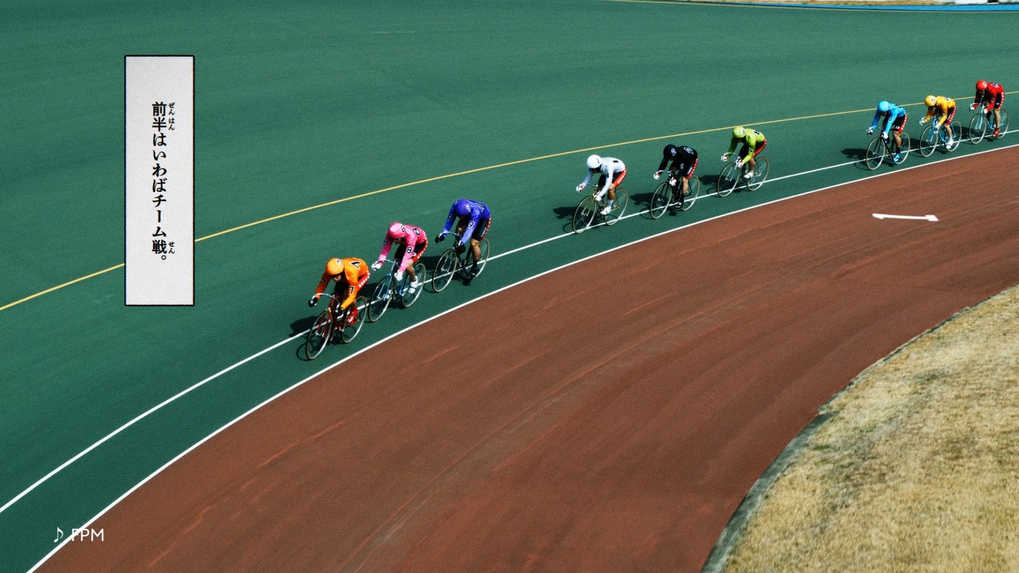 「一瞬でライバルに」篇30秒CMより。