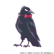 アーモンド（CV：杉田智和）
カタコトながら人間の言葉を話すことができるカラスの魔物。深紅の蝶ネクタイがトレードマーク。普段は空からの情報収集や手紙の運搬など多種多様な任務を行っている。