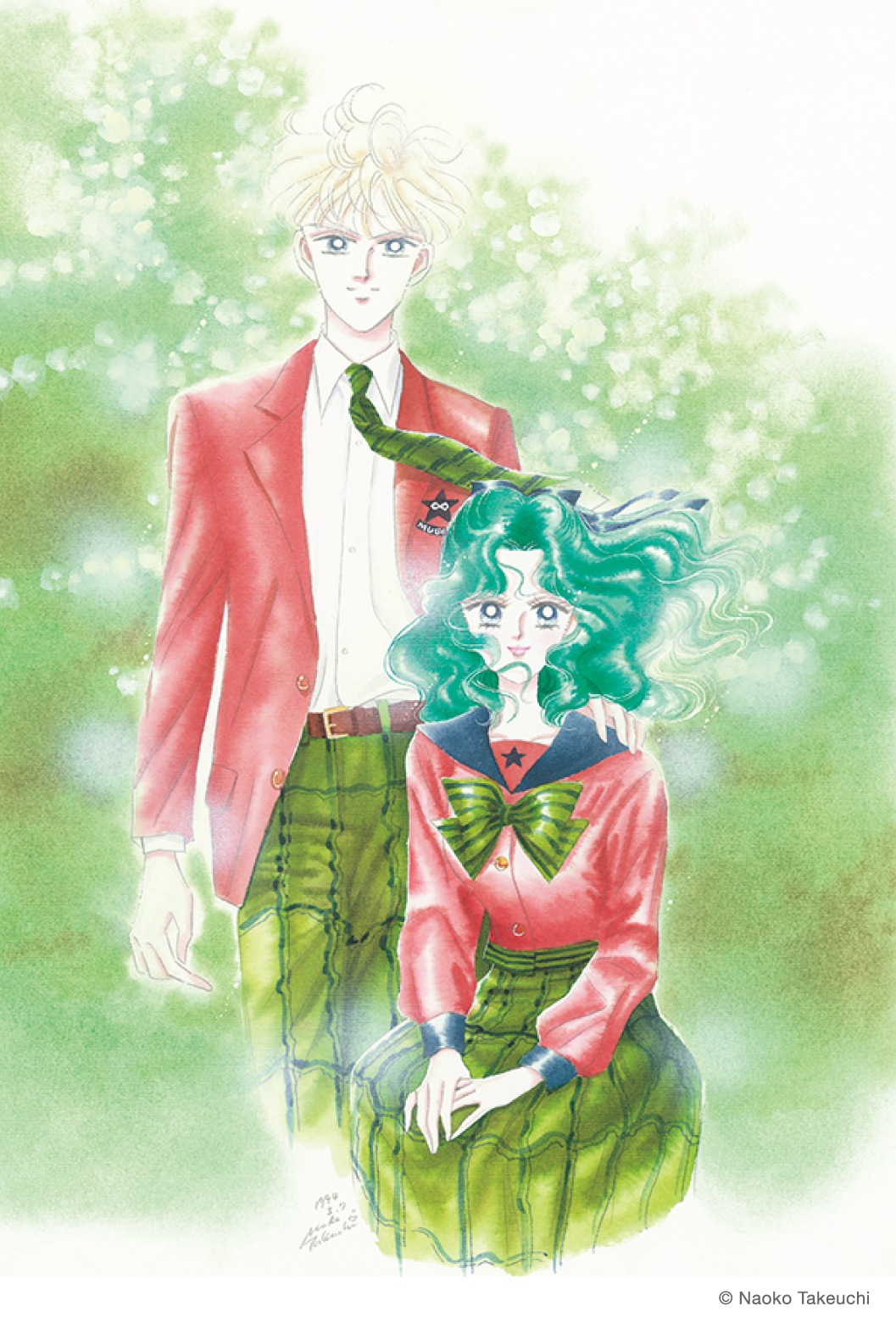 「美少女戦士セーラームーン ミュージアム」Vol.2展示原画。