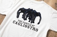「カリオストロの城 半袖Tシャツ カゲ」の背面。