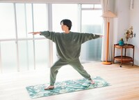 「ONOFFYFREE×TIGER & BUNNY 2 ストレッチマット」使用イメージ