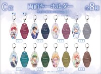 C賞の両面キーホルダー。