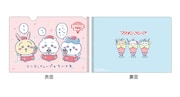 ちいかわらんど原宿店とマリオンクレープのコラボ商品であるA5クリアファイル。