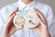 「アトムキャット」のミニ財布。