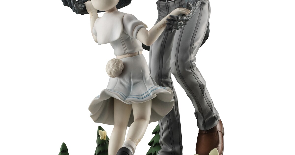 レゴシとハルが軽やかにダンス、「BEASTARS」幸福感あふれるフィギュア 