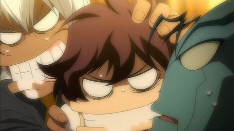 「王様のレストランの王様」の場面カット。