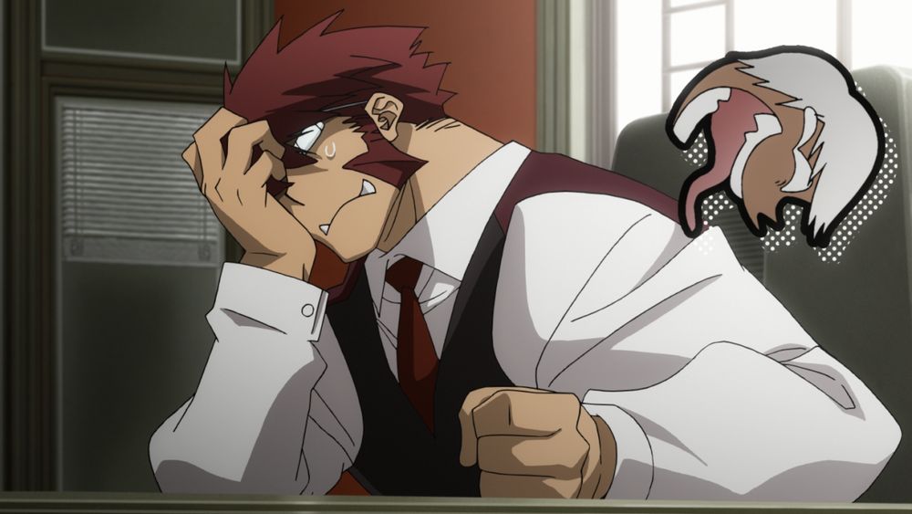 ザップ・レンフロ因果応報中!!」の場面カット。 - 「血界戦線 & BEYOND