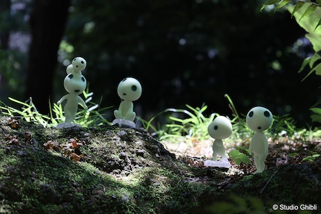 「もののけ姫 コダマの置物」