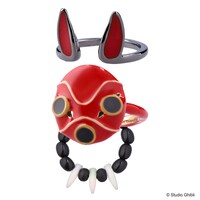 「もののけ姫 3連リング サンのお面」