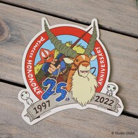 ノベルティのダイカットステッカー。