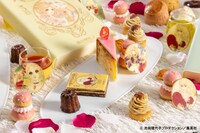 「ベルサイユのばら」アフタヌーンティーのイメージ。