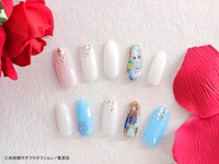 「ベルサイユのばら」ネイル