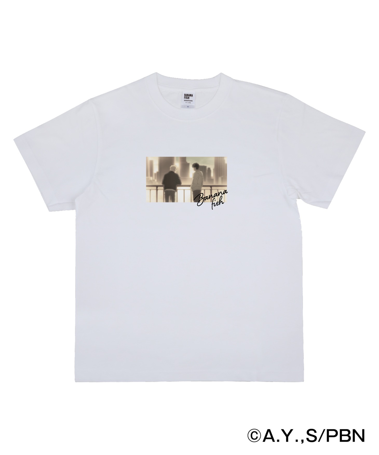 「TVアニメ『BANANA FISH』× ZOZOTOWN selected tee-Ash&Eiji」