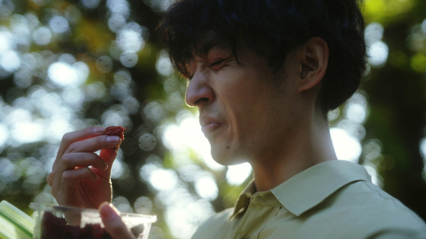 ドラマ「ワンナイト・モーニング」第1話「梅干しのおにぎり」より。