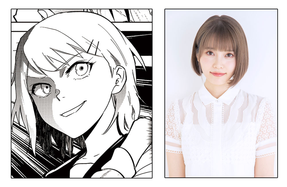 羽川美那のイラスト、大森日雅。