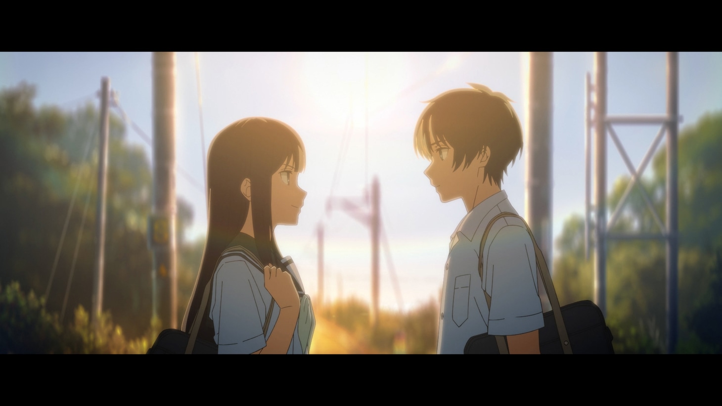 劇場アニメ「夏へのトンネル、さよならの出口」の場面カット。
