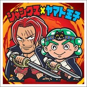 「ワンピースマンチョコRED」に付属するシール。