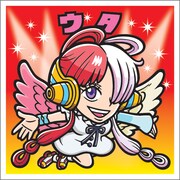 「ワンピースマンチョコRED」に付属するシール。