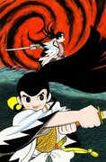 手塚治虫「新選組」イラスト。(c)Tezuka Productions