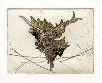 「Two Decades」展のためのエッチング（2003） (c)Maki Kusumoto