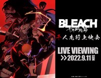「TVアニメ『BLEACH 千年血戦篇』千人先行上映会」ライブビューイング