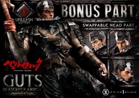 「ガッツ 狂戦士の甲冑 “Unleash 解放”」「ガッツ 狂戦士の甲冑 “Unleash 解放”」DXボーナス版に付属するパーツを付け替えた姿。