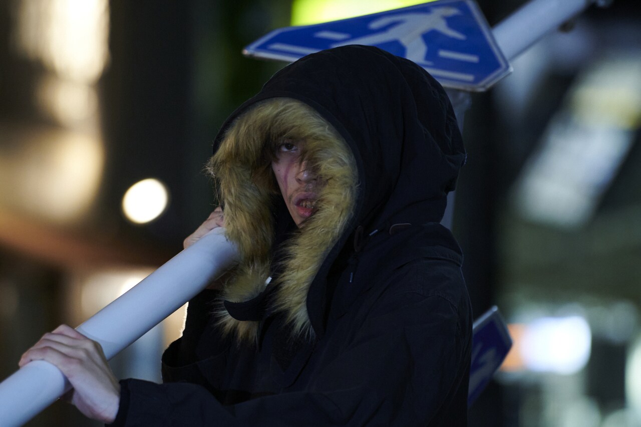東啓介扮する肉蝮。 - ドラマ「闇金サイハラさん」象山役は野村周平