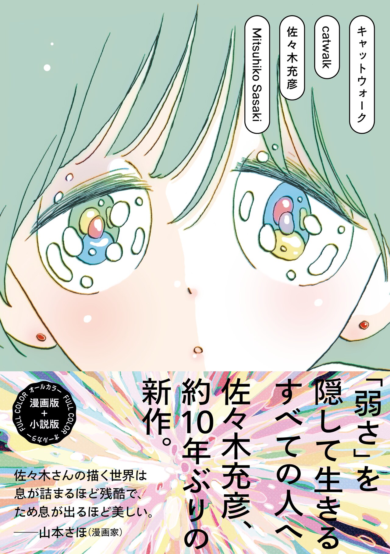 佐々木充彦10年ぶり新刊はマンガと小説で結末異なる「キャットウォーク」、帯は山本さほ