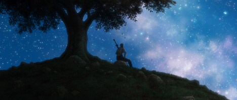 アニメ「ベルセルク 黄金時代篇 MEMORIAL EDITION」より「夢のかがり火」のシーン。