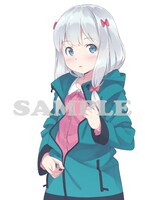 ANIPLEX+特典「選べるキャラファイングラフ～TVシリーズ各巻ジャケットイラストから」のイラスト。