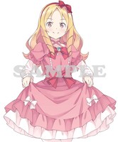 ANIPLEX+特典「選べるキャラファイングラフ～TVシリーズ各巻ジャケットイラストから」のイラスト。