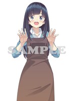 ANIPLEX+特典「選べるキャラファイングラフ～TVシリーズ各巻ジャケットイラストから」のイラスト。