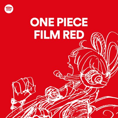 「ONE PIECE FILM RED」マルチプレイリストのジャケット。