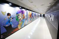 「『ドラゴンクエスト ダイの大冒険』展 ～勇者の軌跡 いざ最終決戦へ～」の様子。