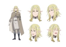 クリムト（CV：羽多野渉）。アレッサ冒険者ギルドのギルドマスター。136歳のウッドエルフで職業は大精霊使い。フランを訝しみつつも、実力は認めている。生真面目ゆえ気苦労が絶えないが、危機対応能力は高く、迅速かつ臨機応変に判断を下せる。