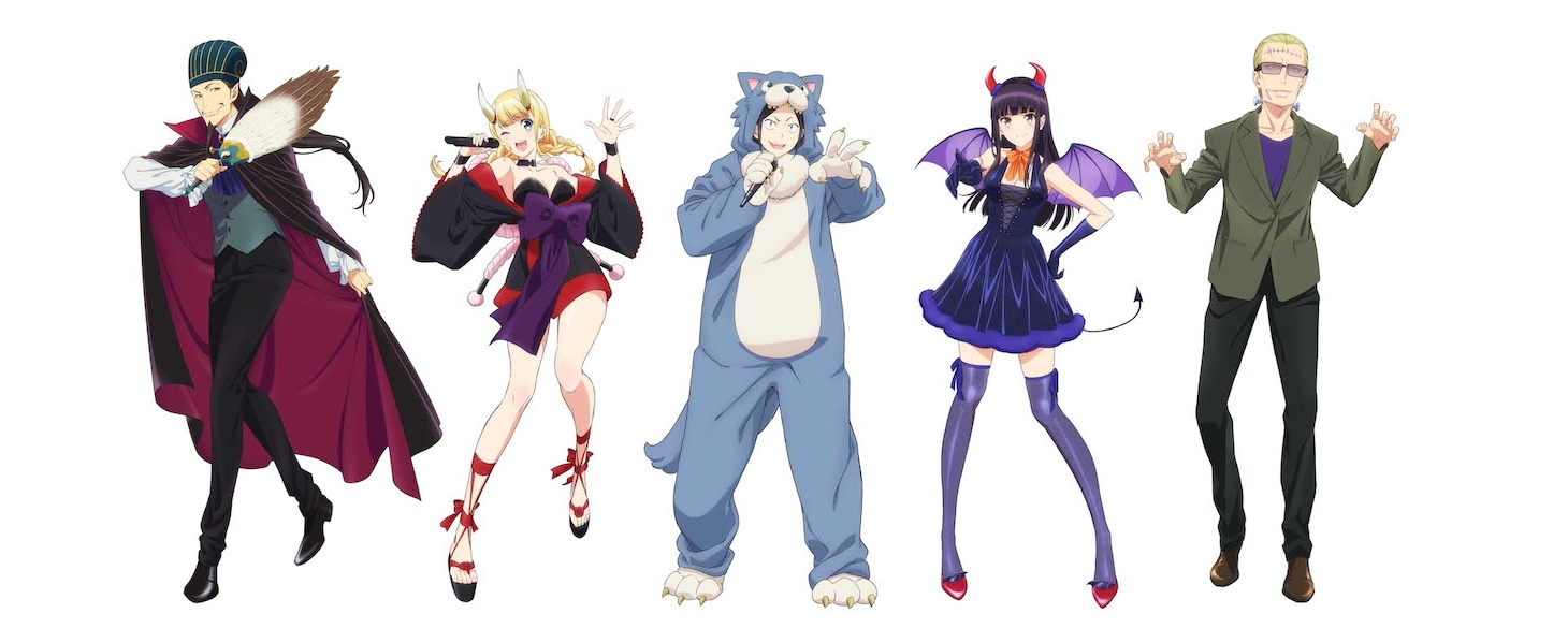 「歌いまくり♪Party Time!」の開催にあたり、キャラクターデザイン・関口可奈味が描き下ろしたイラスト。